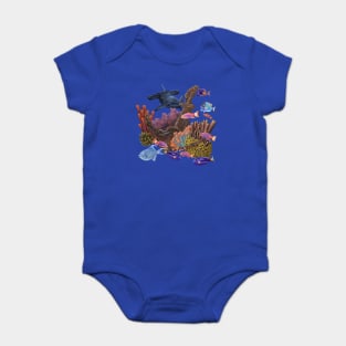 Underwater world Baby Bodysuit